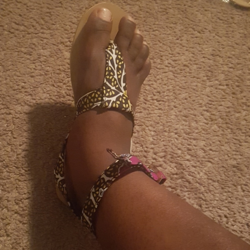 AFRICAN PRINT SANDAL